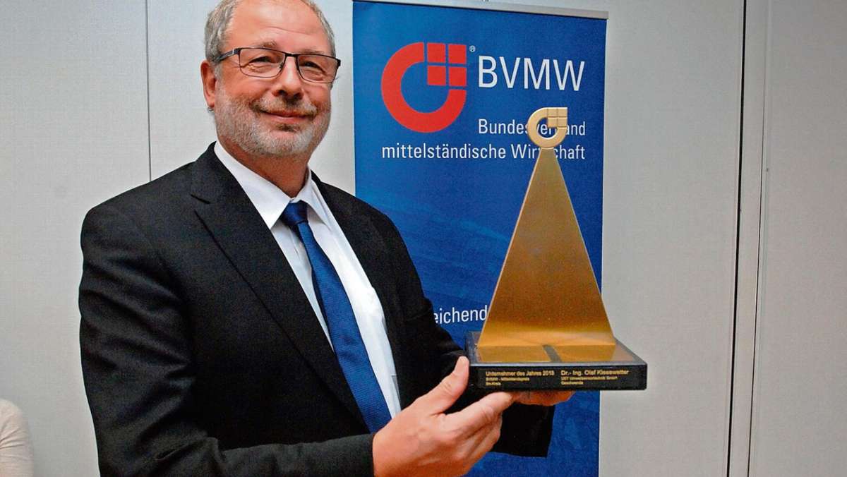 Ilmenau: Chef von Sensorenfirma aus Geschwenda ist Unternehmer des Jahres