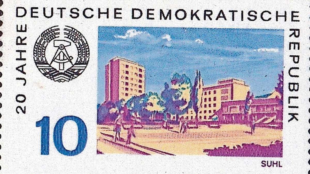 Suhl/ Zella-Mehlis: 40 Mal klebt Suhl auf Briefmarken