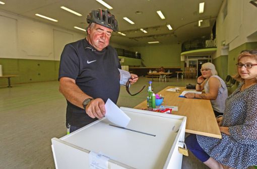 Das einzige Wahlduell gab es in Viernau. Gregor Kleinschmidt Foto: Sascha Willms
