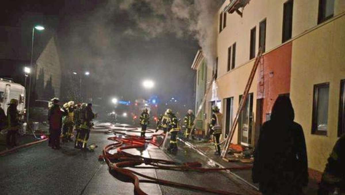 Bad Salzungen: Schlecker-Haus brannte aus