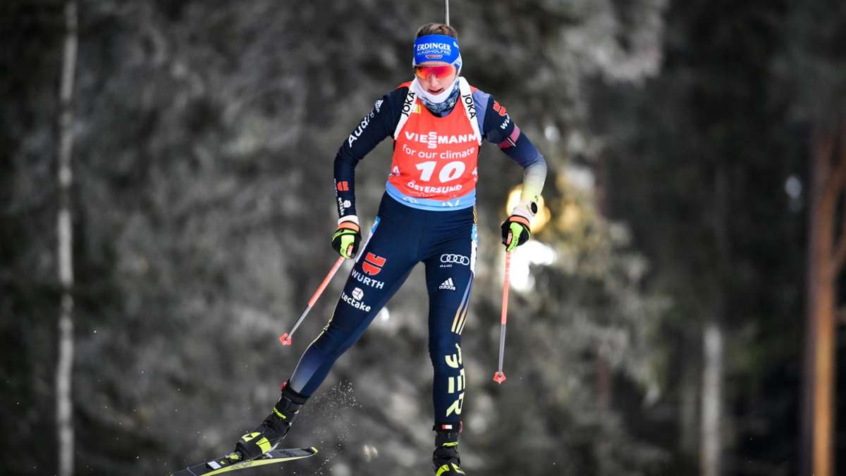Biathlon: Preuß wird Sprint-Siebte, Schwedin Hanna Öberg gewinnt