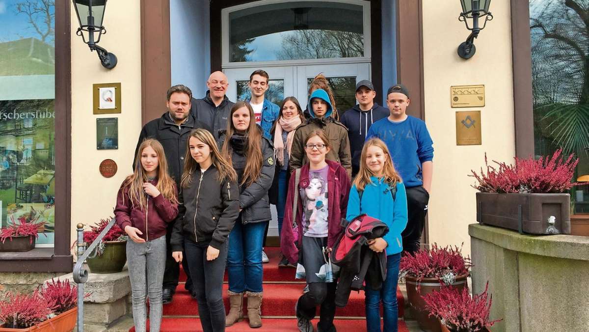 Meiningen: Partner-Jugend zu Besuch