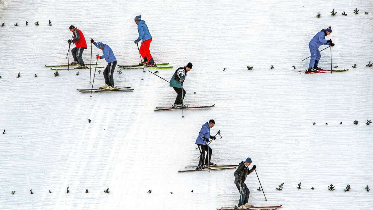 3 Tage Skispringen in Oberhof: Der 24-Kilometer-Sprung
