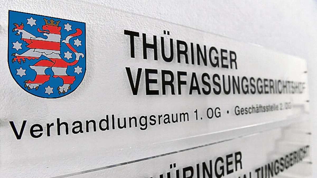 Thüringen: Gebietsreform: Vor dem Schalten muss das Gericht seines Amtes walten