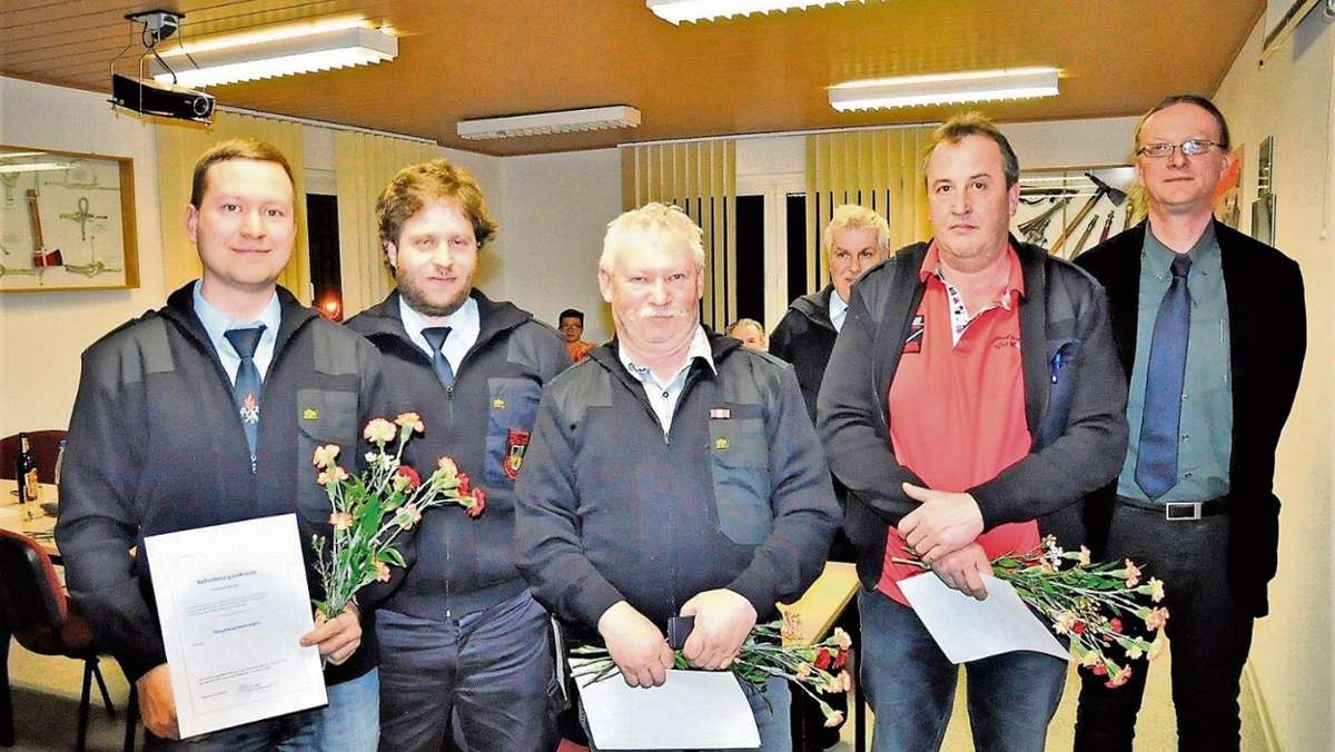Ilmenau: Führungswechsel in der Unterpörlitzer Feuerwehr-Wache