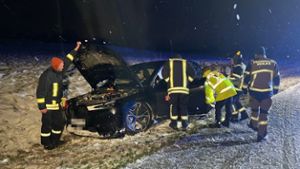 Unfall auf der A9 bei Schleiz: BMW-Fahrer mit Sommerreifen unterwegs