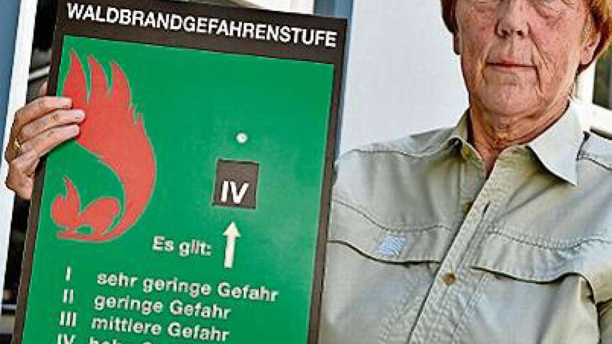 Sonneberg: Forst mahnt zur Vorsicht wegen Waldbrandgefahr