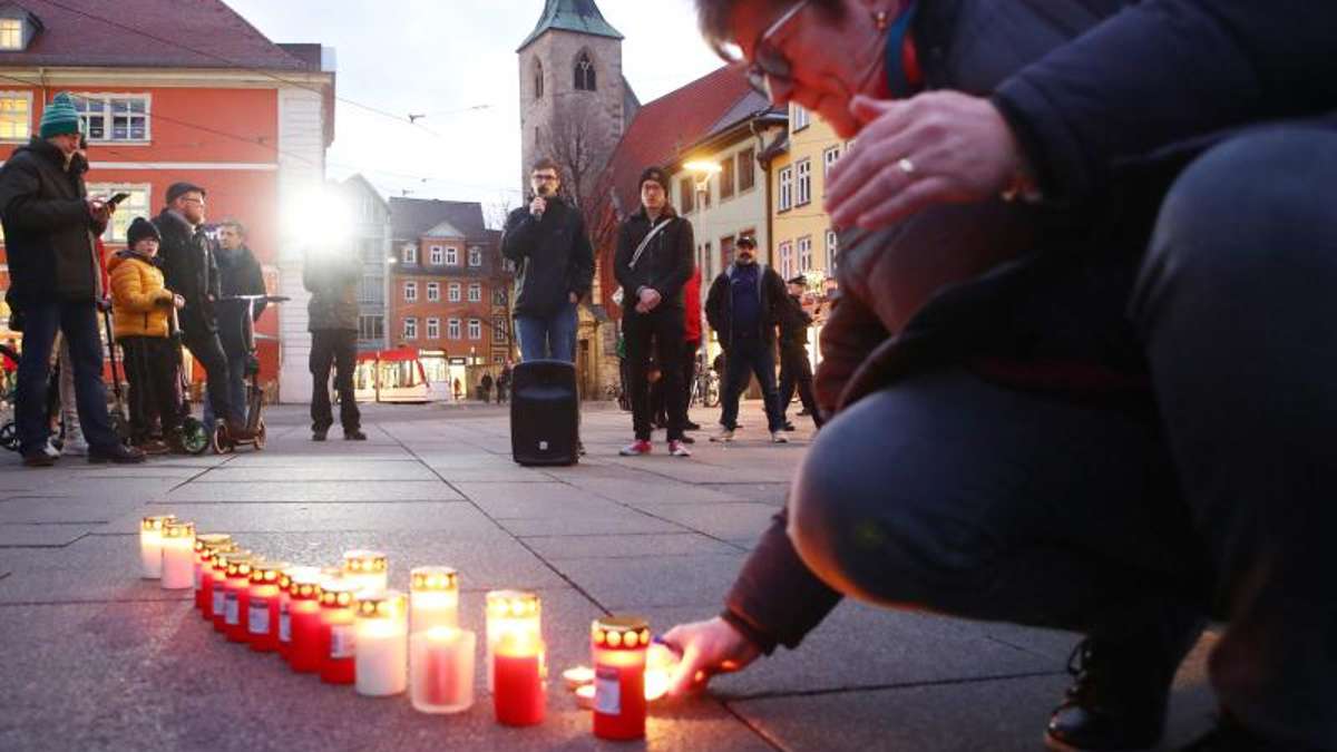 Thüringen: Thüringer gedenken der Opfer des Anschlags in Hanau