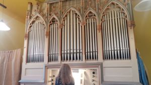 Orgel mit  frischem Klang