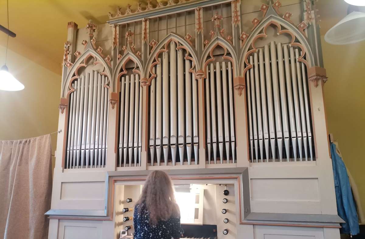 Gottesdienst zur Einweihung der neuen Orgel.