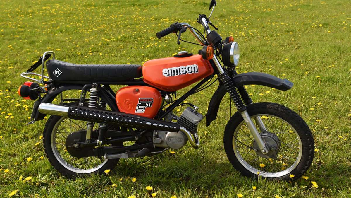 Ost-Motor mit Vorteilen: Einbrecher lieben  Simson-Mopeds