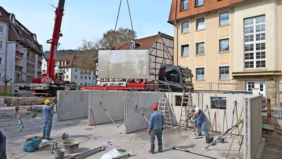 Meiningen: Heimische Baufirma setzt weiter  auf die Platte