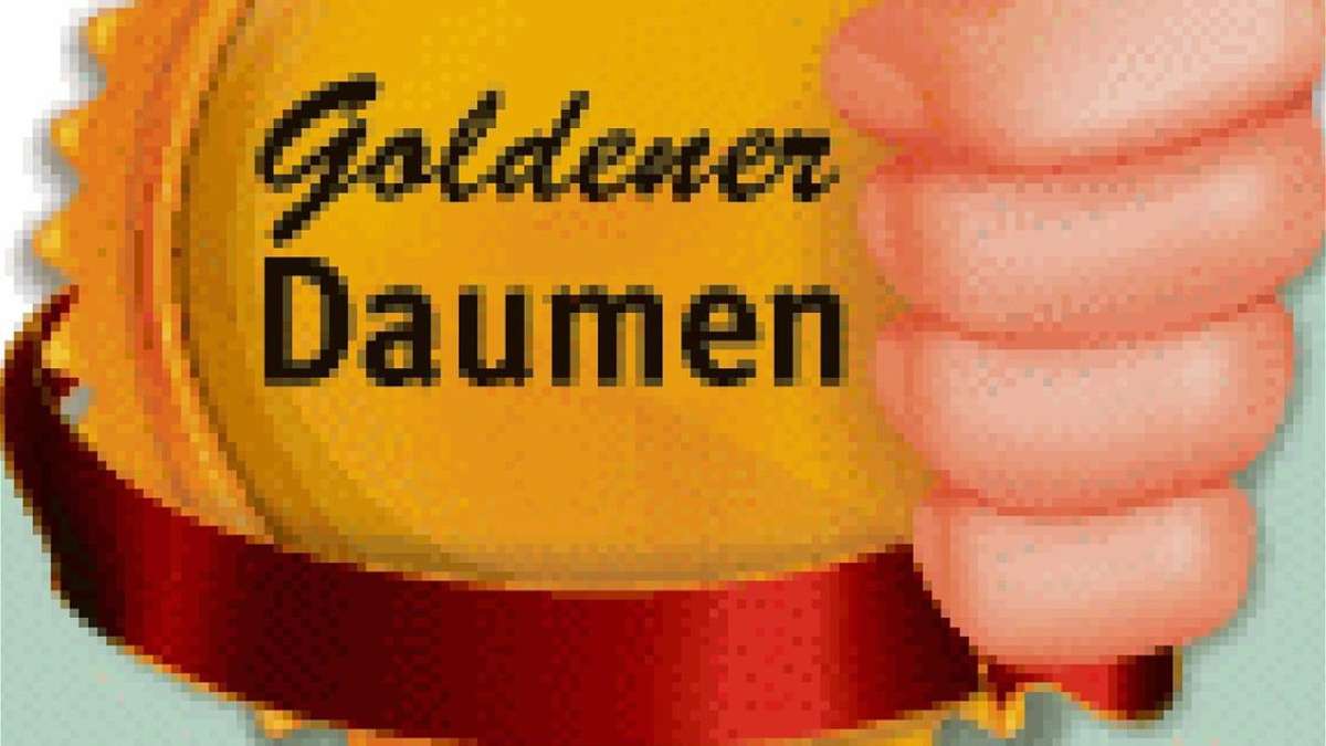 Ilmenau: Aktion Goldener Daumen läuft 2017 weiter