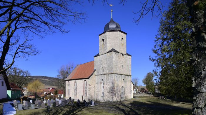 Kirche Kaltenlengsfeld: Zur Einweihung kam der Herzog