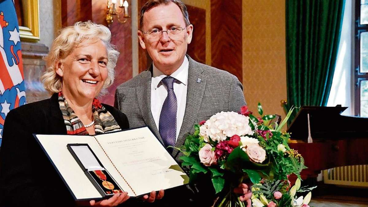 Suhl/ Zella-Mehlis: Höchste Ehre für Gisela Bauroth