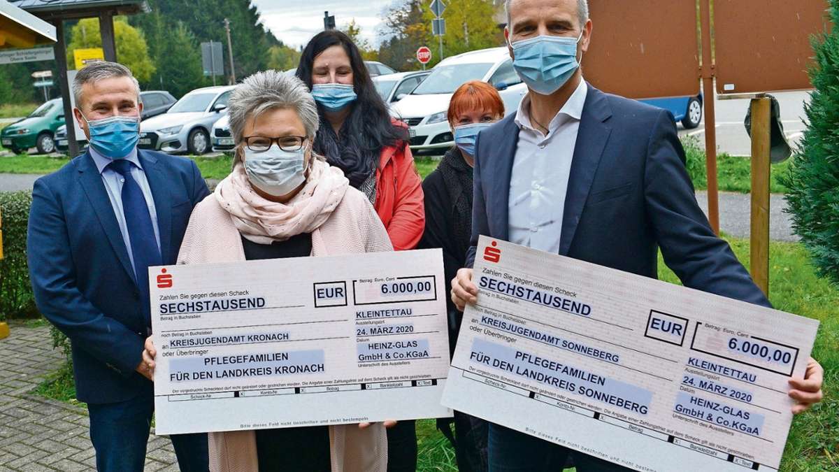 Spechtsbrunn/Kleintettau: Heinz-Glas-Spende kommt Pflegefamilien zugute