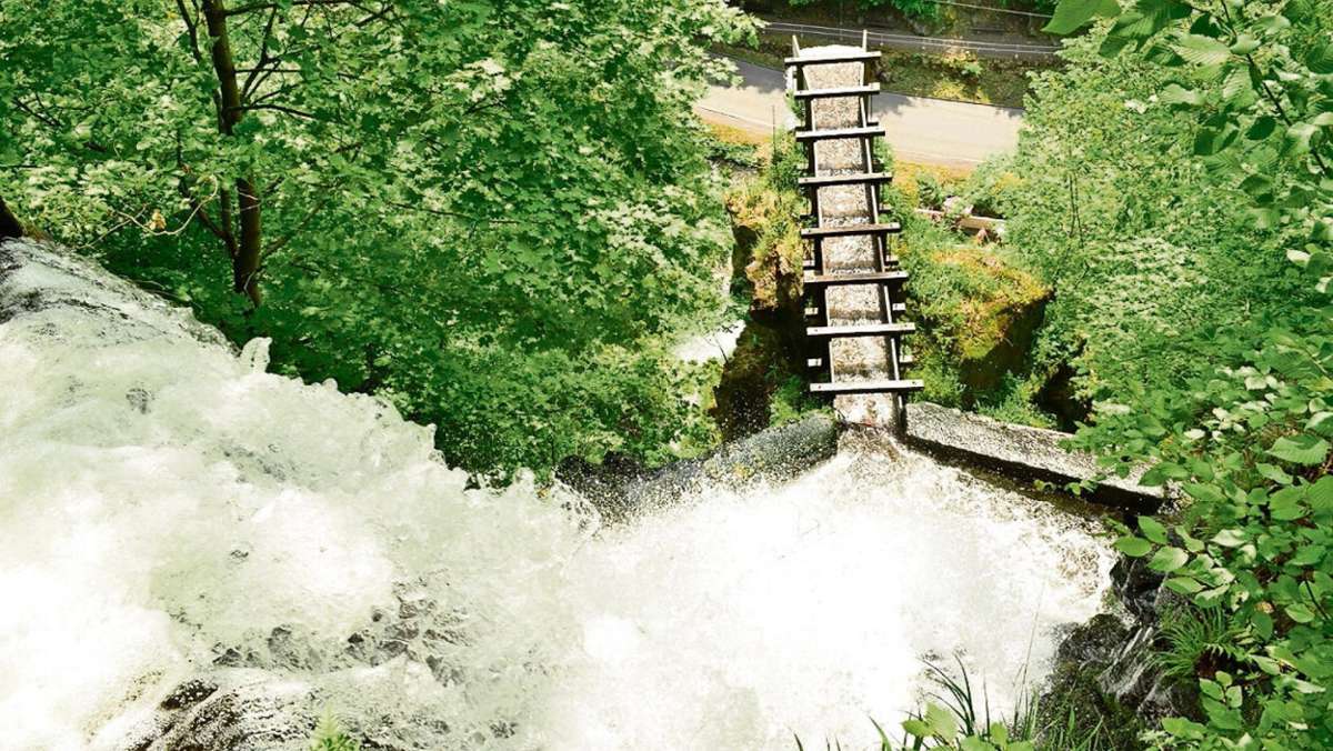 Schmalkalden: Der Wasserfall wird schick gemacht