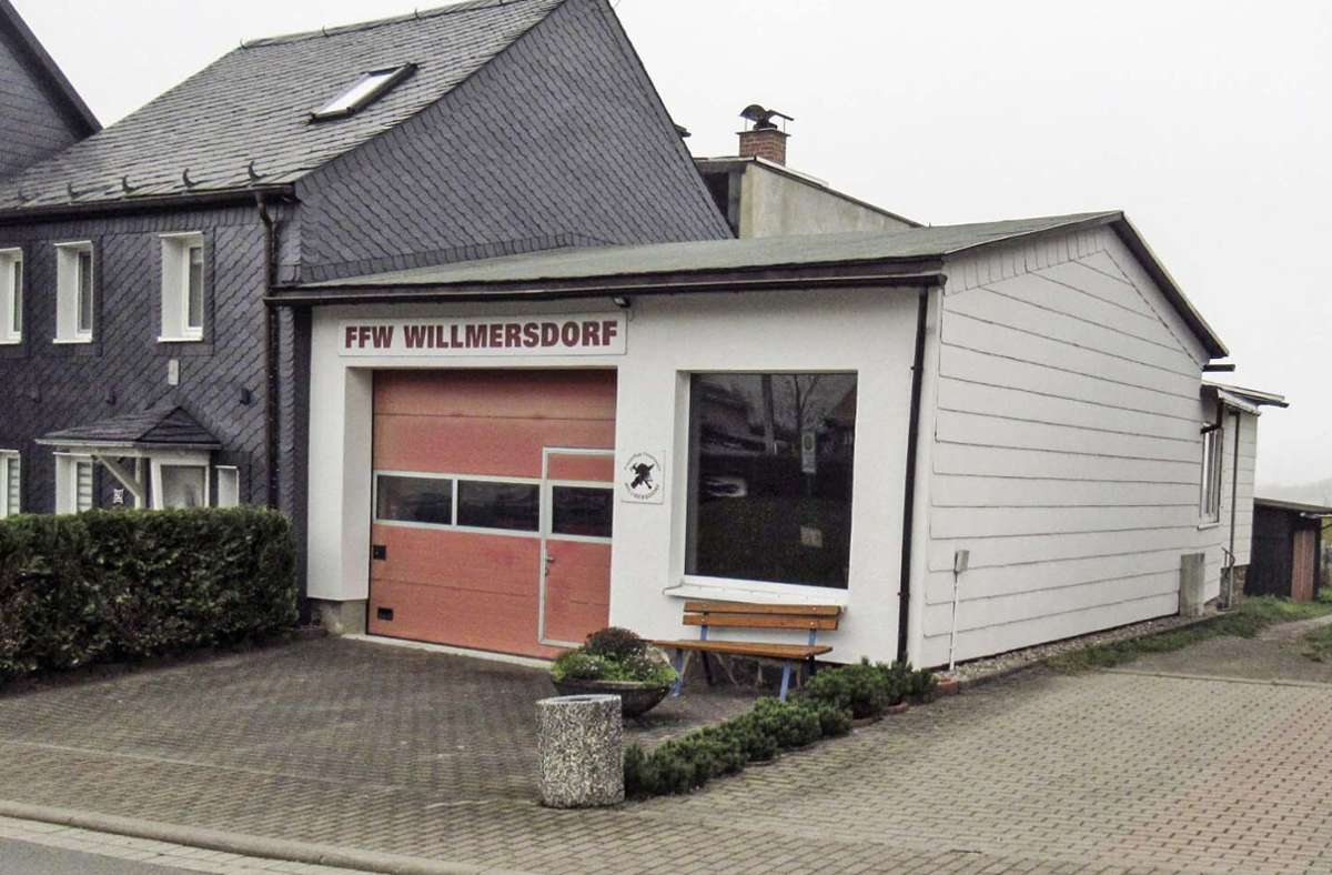 Das Willmersdorfer Feuerwehrgerätehaus hat als solches bald ausgedient. Foto: Marina Hube