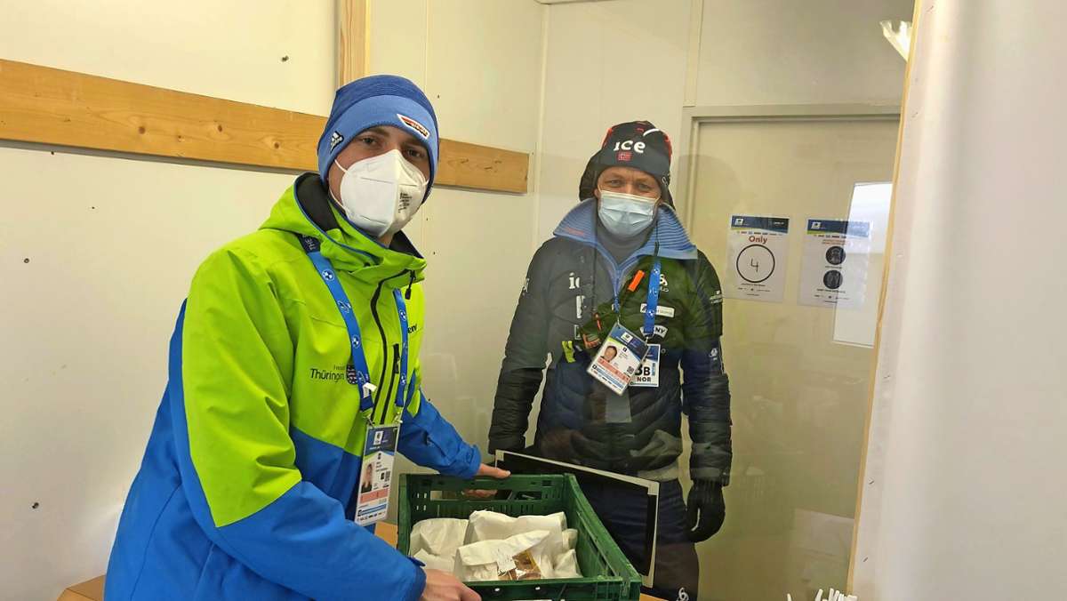 Biathlon-Weltcup: Tomatensuppe im Wachs-Container