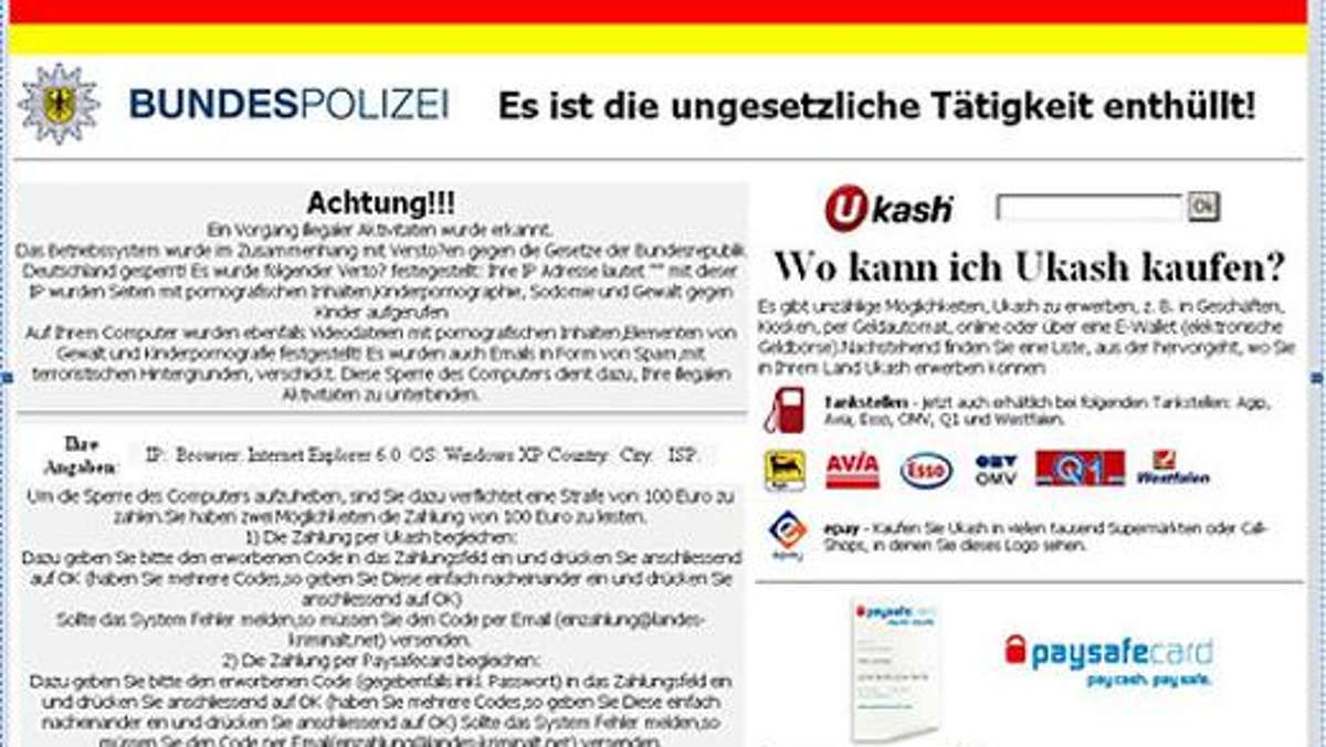 Thüringen: Polizei warnt vor aggressivem Computervirus