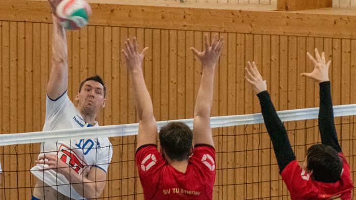 Volleyball Männer, Thüringenliga: Ilmenau verliert Rückspiel in Schmalkalden 2:3