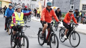 Biker gehen auf die Straße: Eine Fahrraddemo für den Fahrradweg