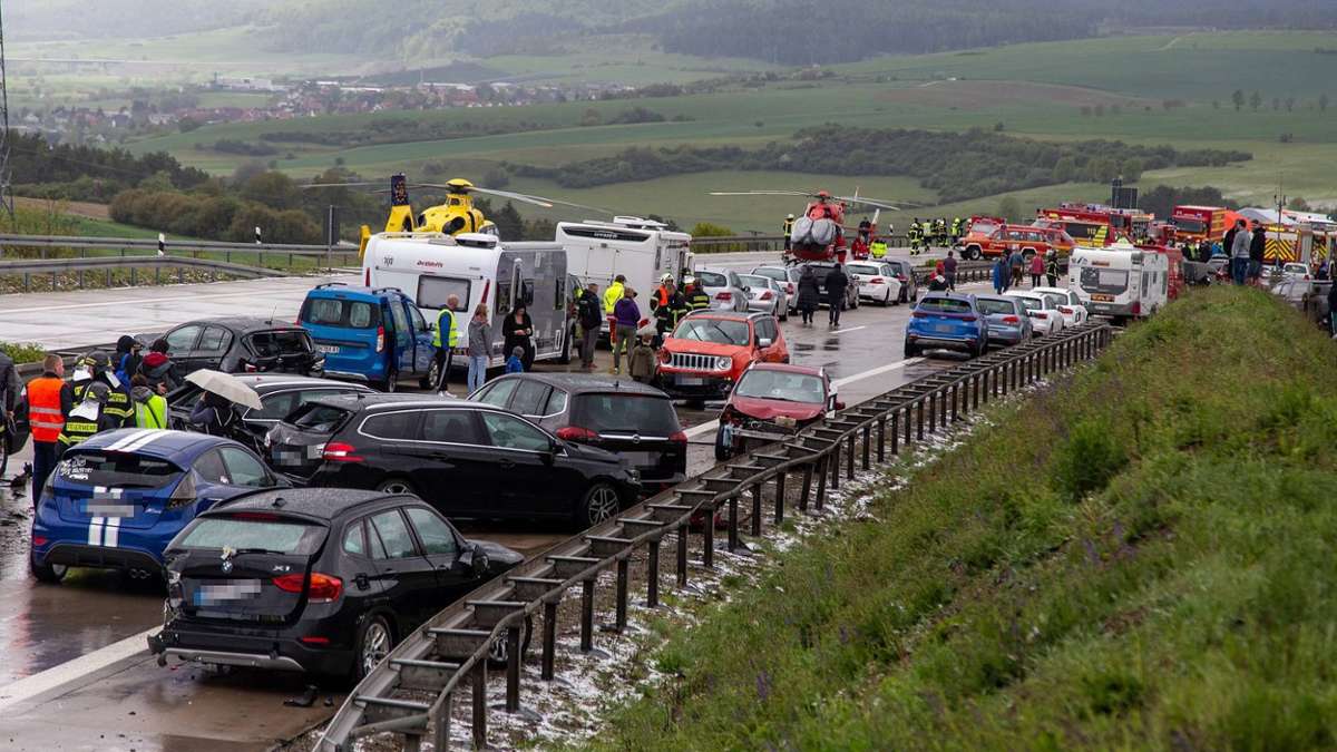 Thüringen: Landesregierung beschäftigt sich mit Massenunfällen auf Autobahnen