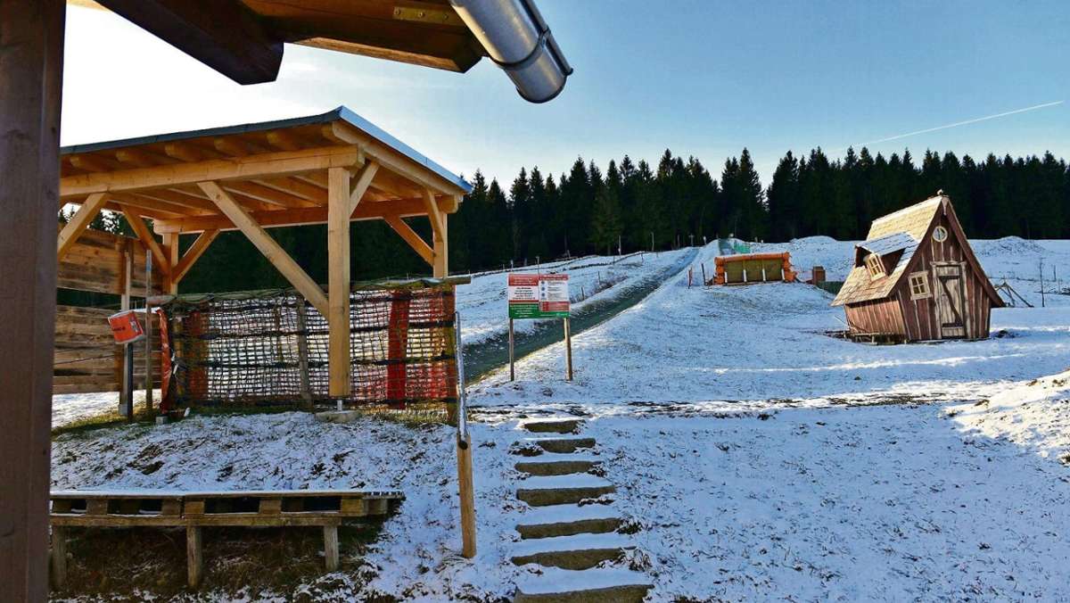 Siegmundsburg: Wankel-Winter bremst Rutschspaß aus