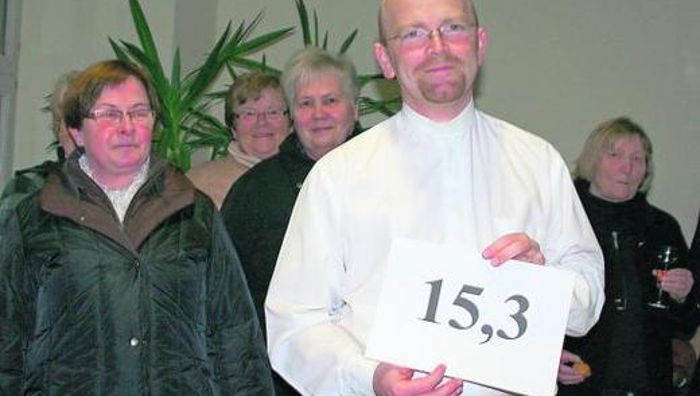 Für die Kirchen: Pfarrer speckt 15,3 Kilo ab