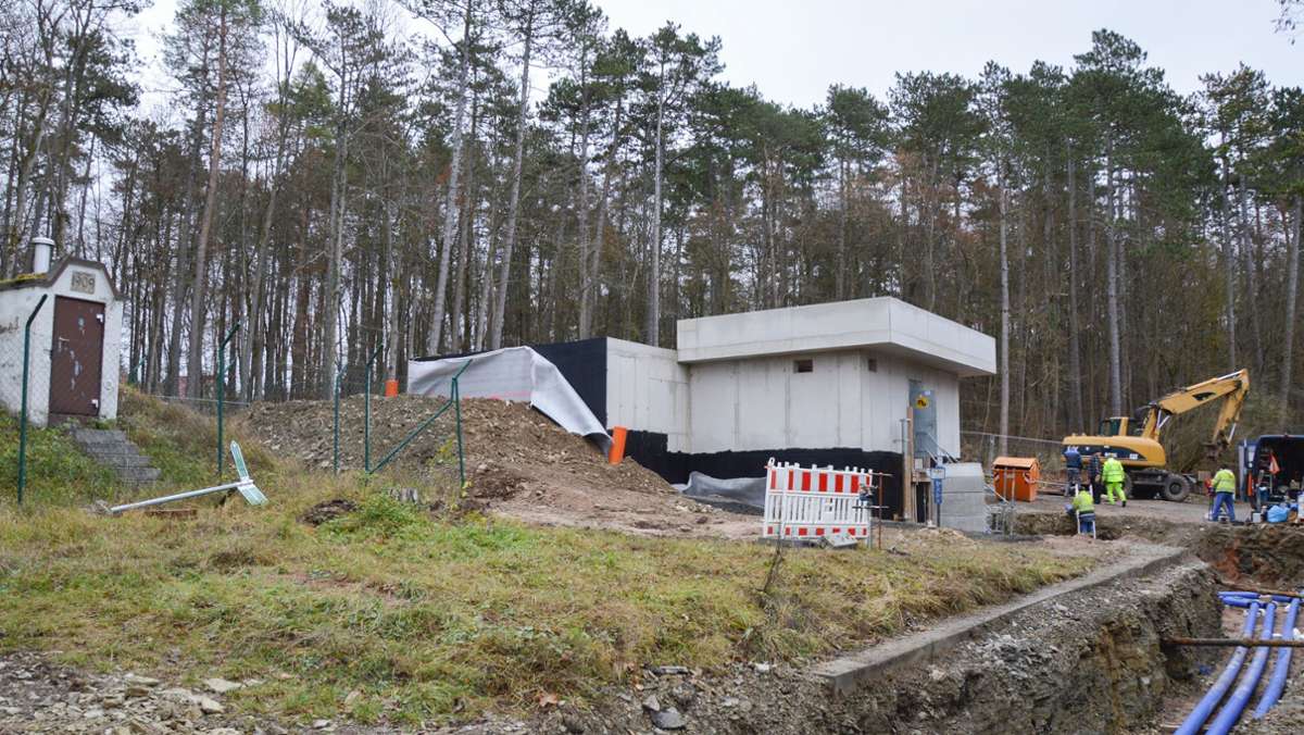 Stadtwerke Meiningen: Neuer Wasserspeicher geht im April in Betrieb