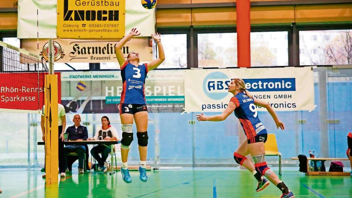 Lokalsport Meiningen: Kann Spuren von Volleyball enthalten