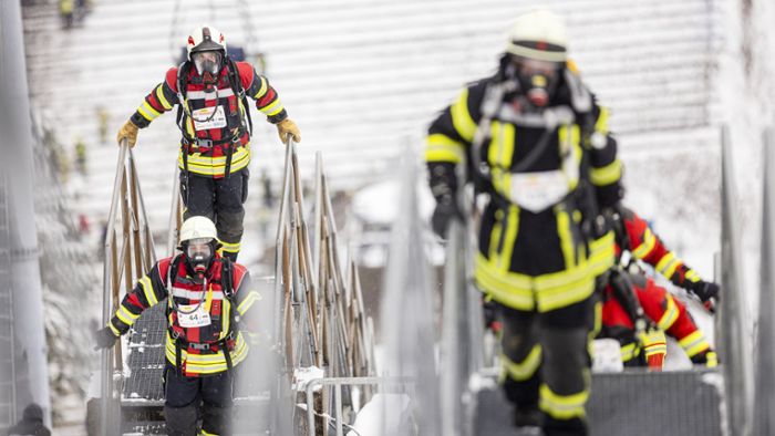 Für guten Zweck an der Schanze: Treppenlauf der Feuerwehrleute steht an