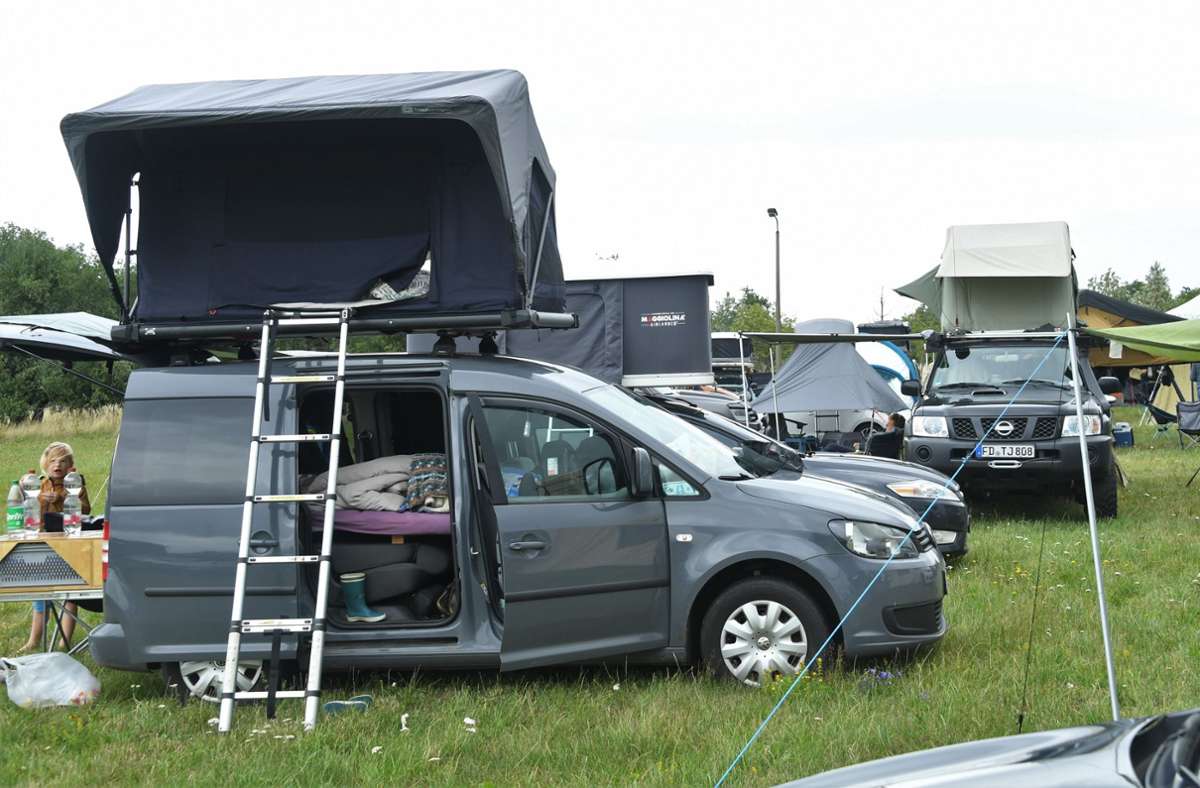 Geba: Camping auf dem Autodach - Meiningen - inSüdthüringen
