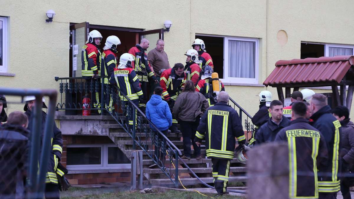Meiningen: Küchenbrand in Agrargenossenschaft Rohr-Kühndorf