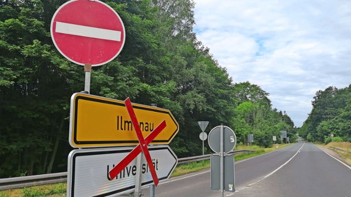 Ilmenau –  Stadt der Bauarbeiten und Einbahnstraßen