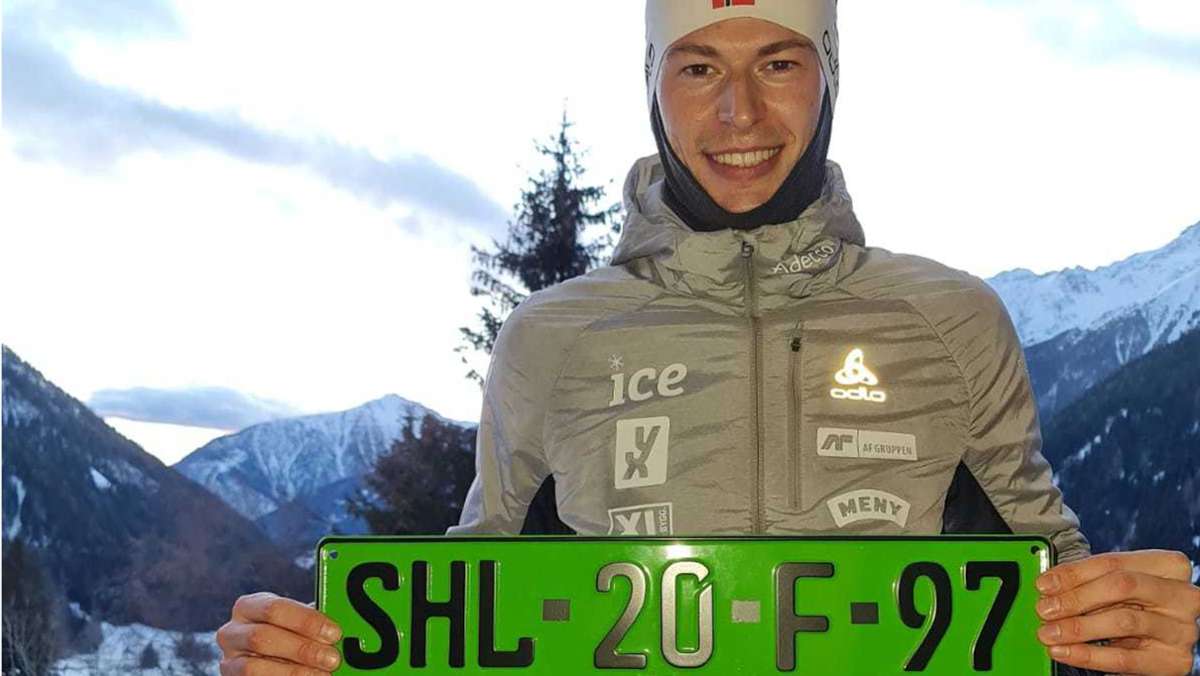 Biathlon-Weltcup: Was für eine Nummer für Sturla Holm Laegreid