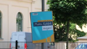 Sachsen: Staatsschutz ermittelt zu gefälschten CDU-Wahlplakaten