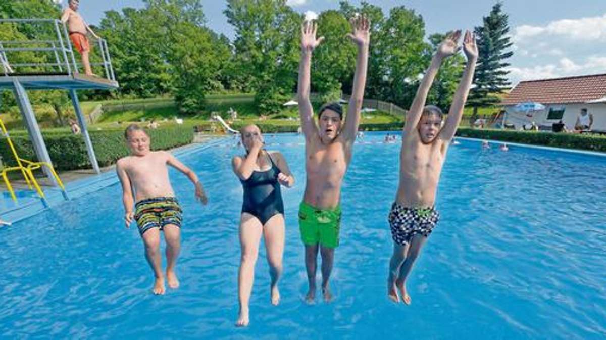 Bad Salzungen: Endlich Badewetter zur Sommer-Halbzeit