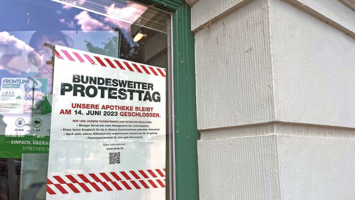 Apotheker streiken auch im Landkreis Sonneberg