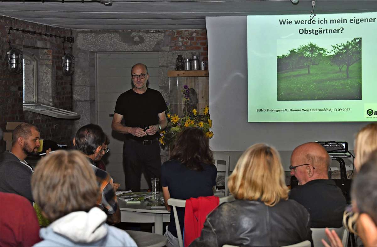Der Vortrag von Thomas Wey stieß auf großes Interesse. Foto: /Wolfgang Swietek
