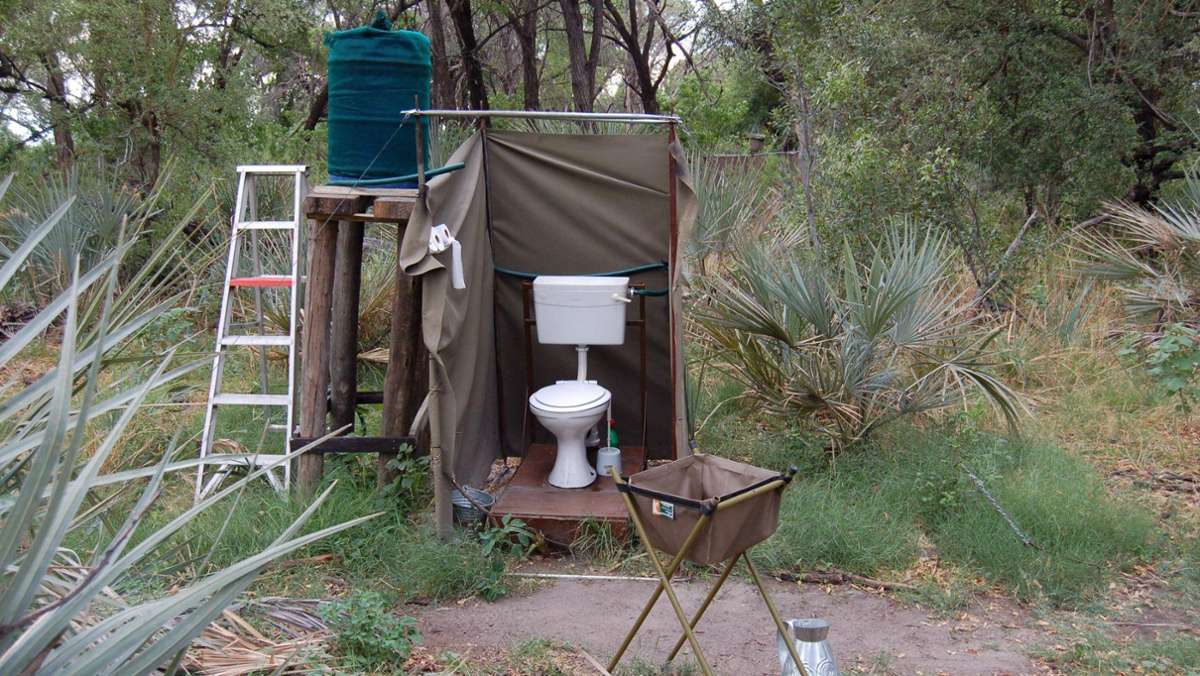 20 Jahre im Gebrauch: Diebe klauen uralte Camping-Toilette