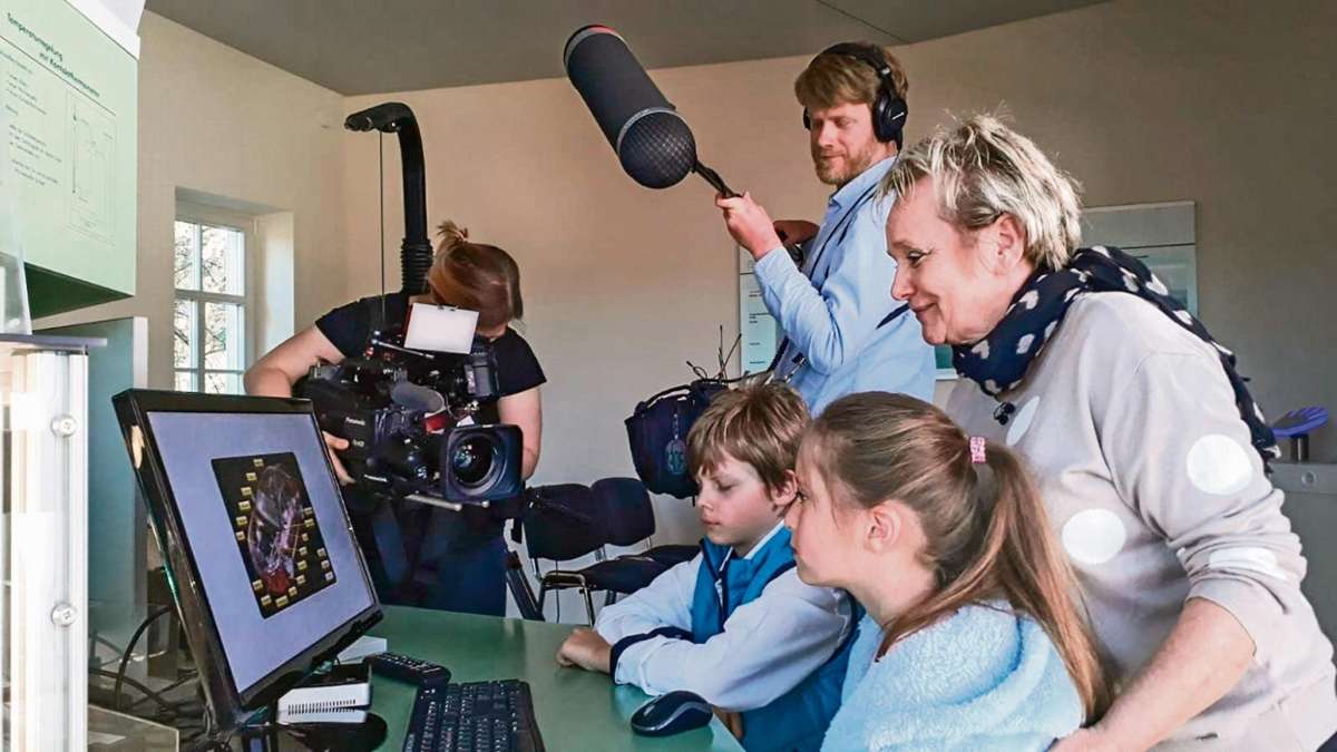 Ilmenau: Fernsehteam des MDR dreht im Geratal für Sendung