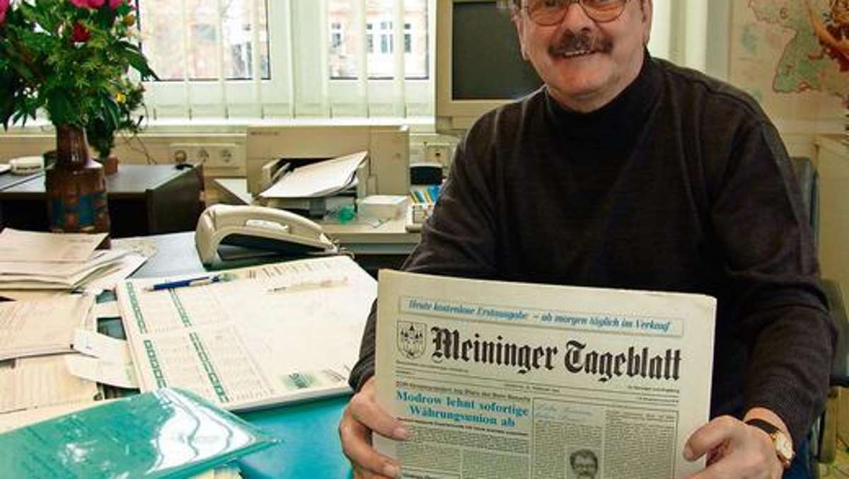 Meiningen: Vor 25 Jahren erschien das erste neue Meininger Tageblatt