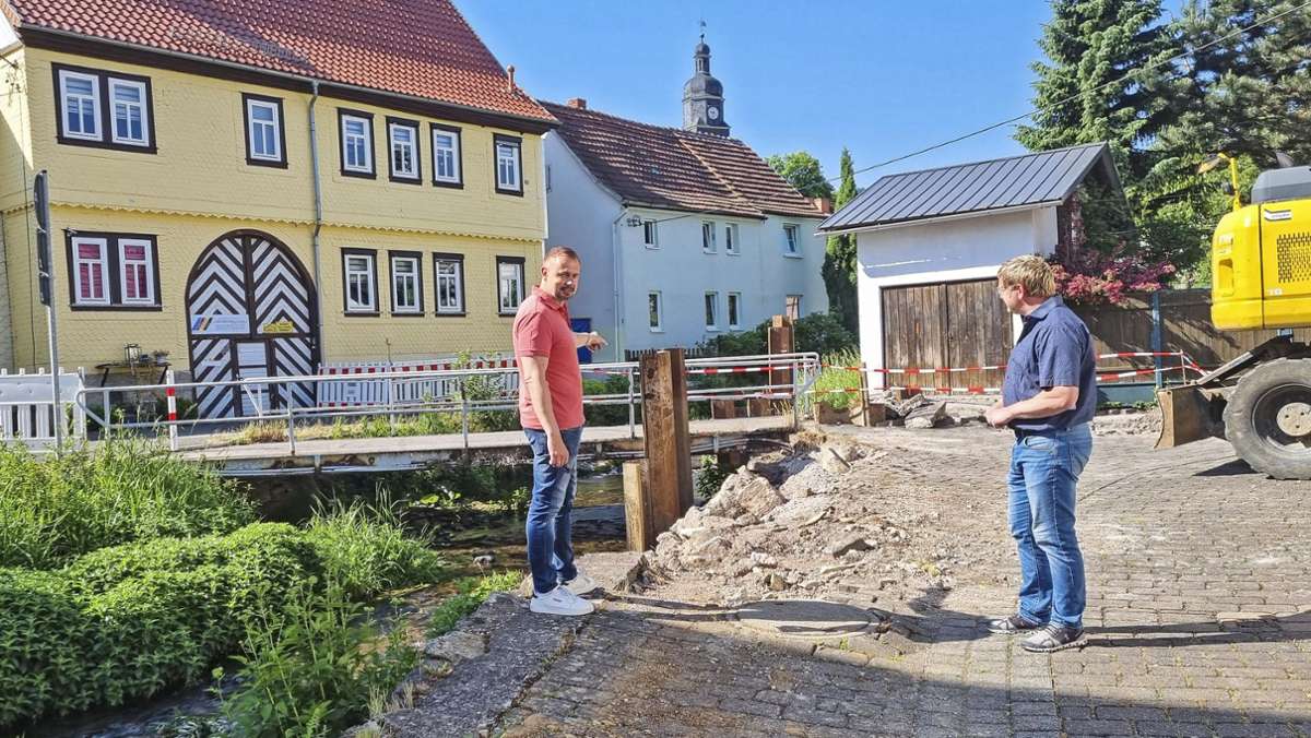 Sanierung Weide in Geraberg: Kommt eine neue Brücke oder nicht?