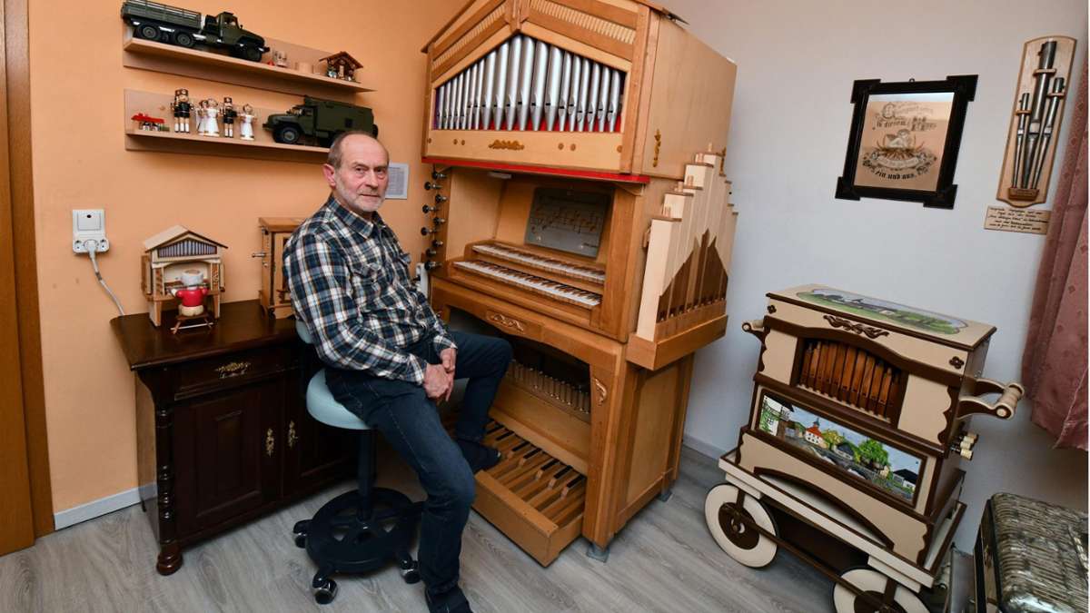 Sachsenbrunn: Mann baut sich Orgel  – seit 13 Jahren