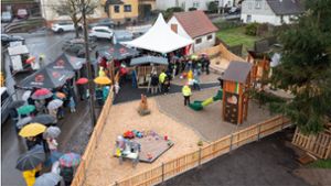 Birkenfeld in Hildburghausen: Spielplatz-Bau in nur fünf Tagen