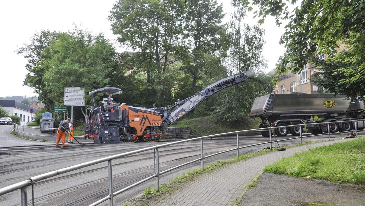 Vollsperrung am Rohrer Berg: Straßensanierung wird fortgesetzt