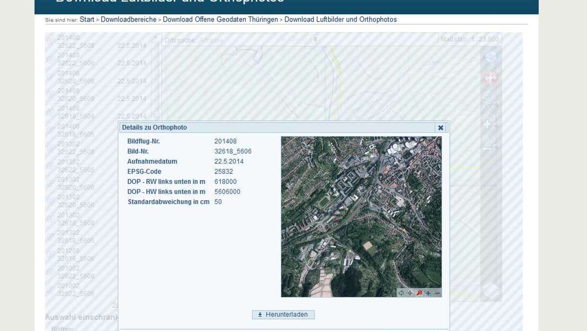 Thüringen: Thüringen wird Vorreiter bei kostenlosen Geodaten