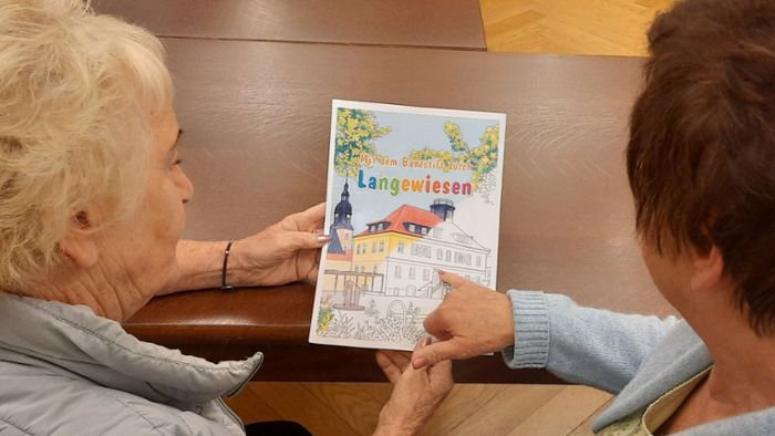 Malbuch für Nachwuchs: Langewiesen mit   Stift kennenlernen