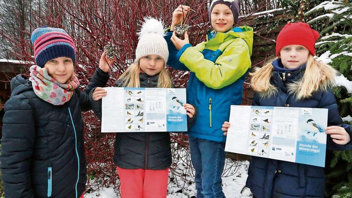 Suhl/ Zella-Mehlis: Naju auf den Spuren der Wintervögel